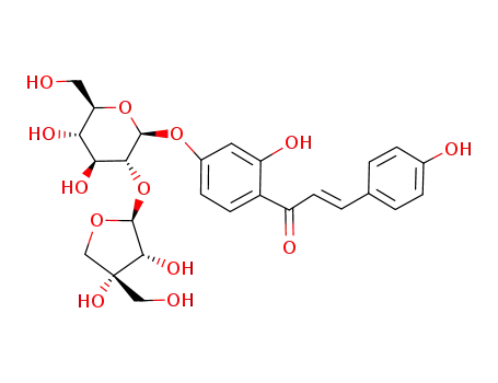 isoliquiritigenin-4'-O-β-D-apiosylglucoside