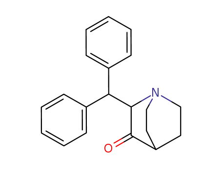 3-keto-2-benzhydrylquinuclidine